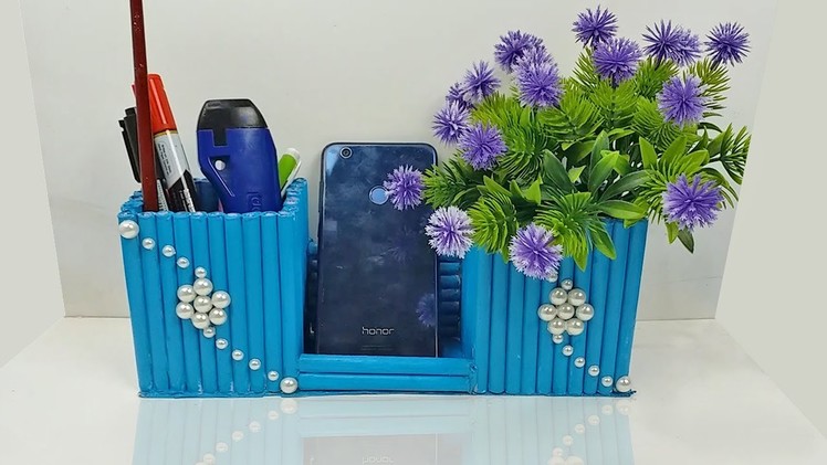 DIY Pen Stand with Waste Paper | Recycle waste paper | Pen Holder | Paper Crafts