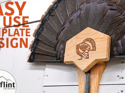 DIY Turkey Mount - Fan and Beard Plaque
