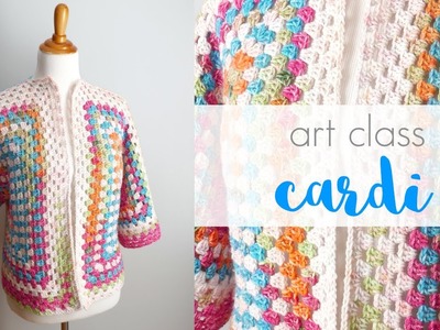 How To Crochet The Art Class Cardi
