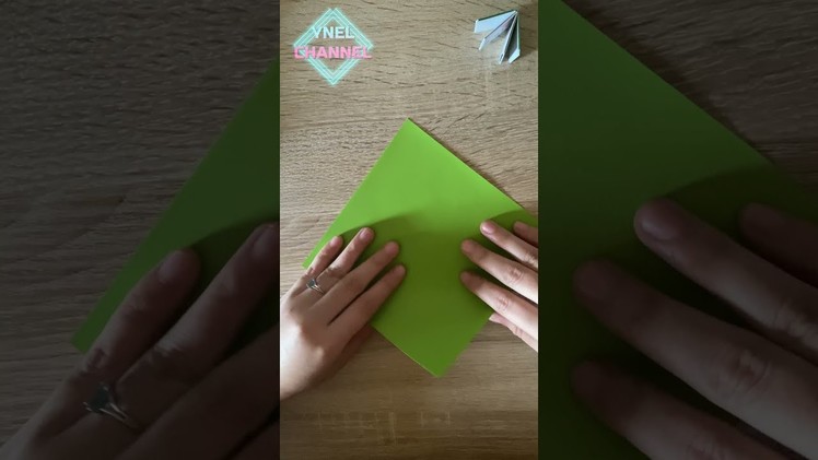How to make a mini book | notebook paper folding | origami | YneL ChanneL