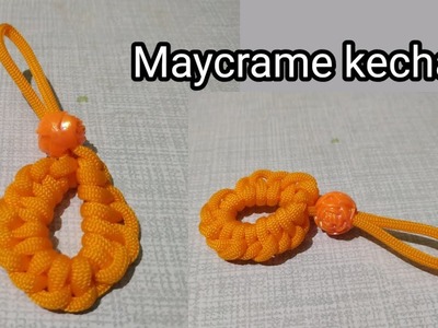 How to make a paracord  Key chain.DIY