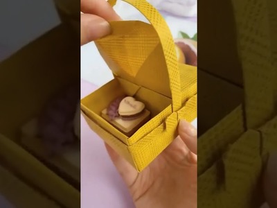 How to make paper dubble box |Handmade paper box | #shorts