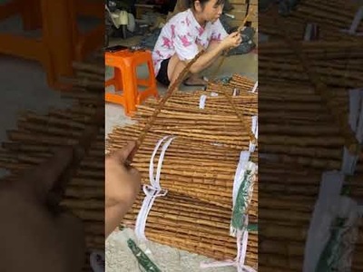 Incredible Bamboo craft DIY for decoration idea | Bamboo art And Craft #Short