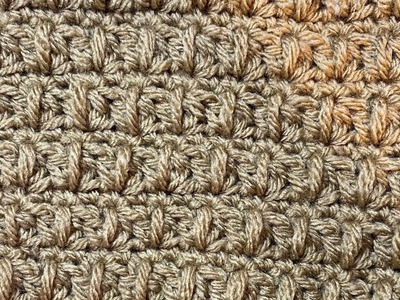 Point Crochet: Mixed cluster