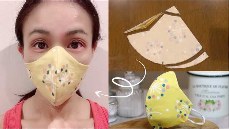 ????QUICK and EASY!! Breathable mask sewing tutorial. DIY mask