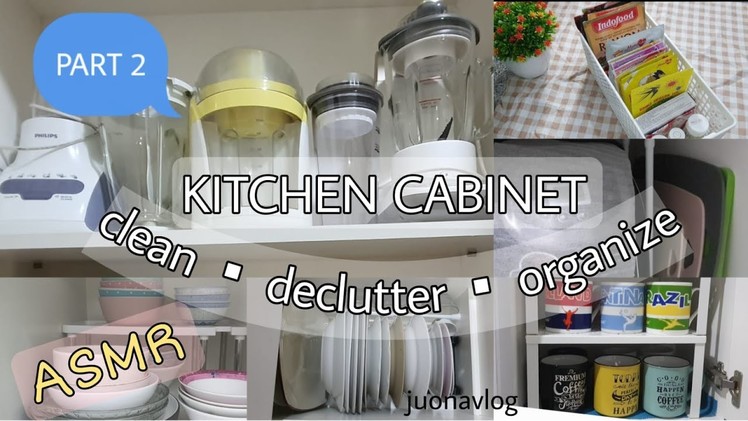 Sub) ASMR KITCHEN ORGANIZATION IDEAS , clean and declutter (Part 2) - Menata ulang peralatan dapur