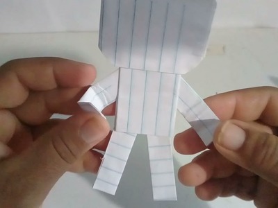 Tutorial como fazer boneco de papel modo funko pop