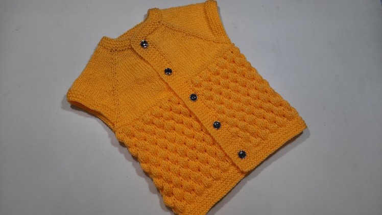 Baby Jacket Knitting Design For 6 to 12 month | Mamta Stitching tutorial # - 475