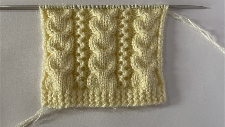 Cable Stitch Pattern For Sweaters