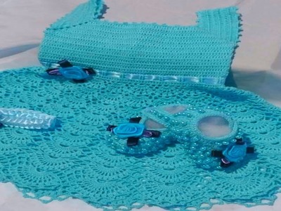 Crochet Baby Dress - with Subtitles