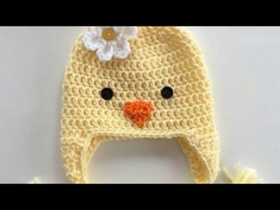 Crochet baby hats and muffler designs