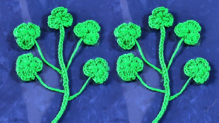 Dream Idea | How To Crochet Simple Leaves and Beautiful Design Tree | Crochet Place