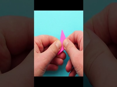 Easy Fidget Paper Spinner #shorts Origami spinner in 1 minutes