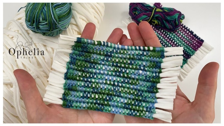 HOW TO CROCHET A QUICK AND EASY MUG RUG. Ophelia Talks Crochet