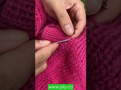 How to knit sweater - how to knit the sweater #Shorts