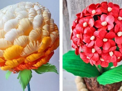 How To Make Paper Flower || Paper Crafts Ideas #shorts