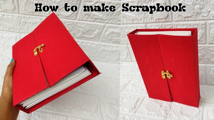 How to Make Scrapbook| Handmade Scrapbook tutorial by Creativepiu