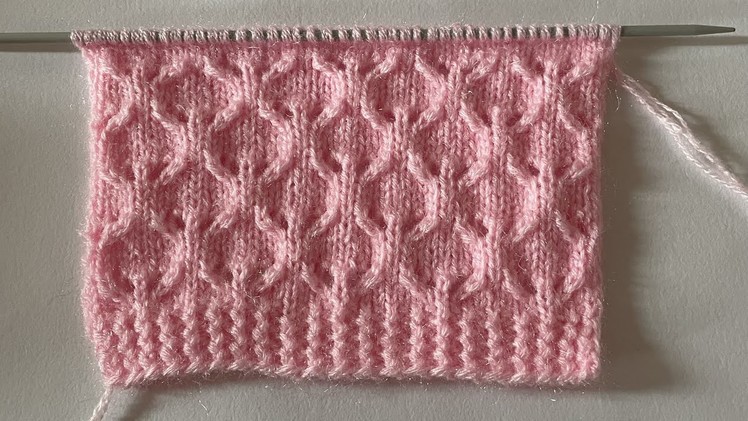 Ladies Sweater Knitting Stitch Pattern