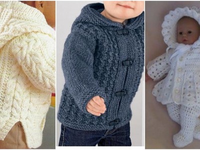 New Beautiful Knitting Baby Sweater Designs