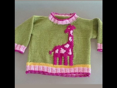 Some beautiful ideas for kids sweater design