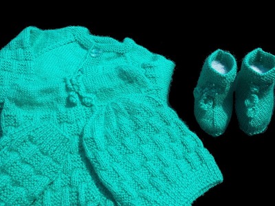Very Simple Baby Booties - Full Knitting Set