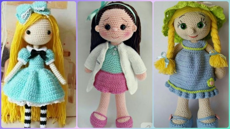 Crochet dolls patterns-Top class handknitted crochet dolls pattern
