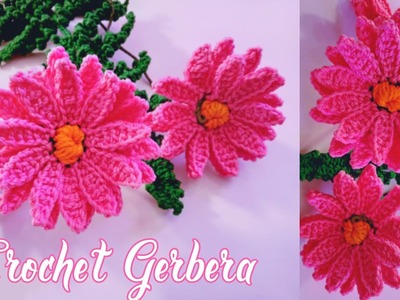 Crochet Flower | Easy Way to Crochet Gerbera Flower for Beginners