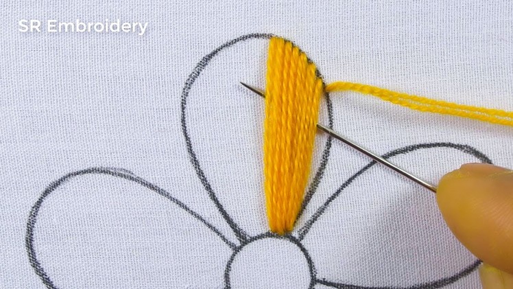 Hand Embroidery Most Unique Flower Embroidery Design Needlepoint Art With Easy Following Tutorial