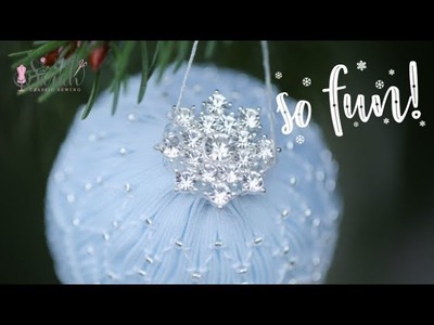 How to sew a smocked ornament ????????????