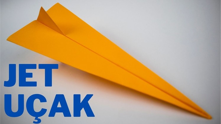 Kağıttan Jet Uçak Yapımı | Kağıt Uçak Nasıl Yapılır? 4K