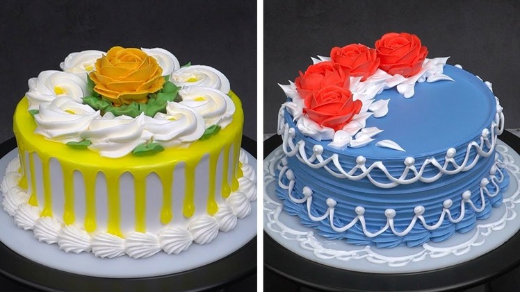 Most Satisfying Cake Decorating Ideas Compilation | So Yummy Chocolate Cake Recipes