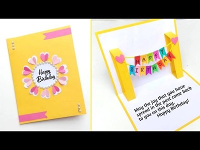 Birthday Card Ideas | Pop Up Birthday Card | Birthday Greeting card | Diy pop up Birthday card