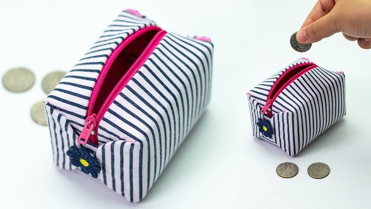 DIY mini coin bag | diy coin pouch no sew | how to make small coin bag