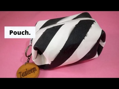DIY POUCH BAG | makeup pouch | stationery pouch | fomic sheet zipper pouch.
