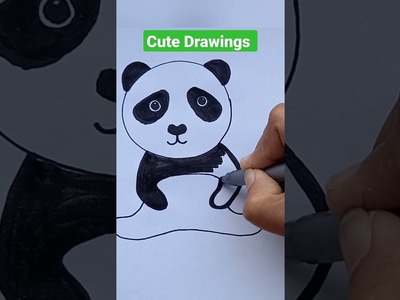 Draw a Cute Panda ???? for kids