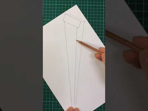 Drawing Spiral Stairs   How to Draw 3D Caracole   Anamorphic Corner Art   Vamos 96
