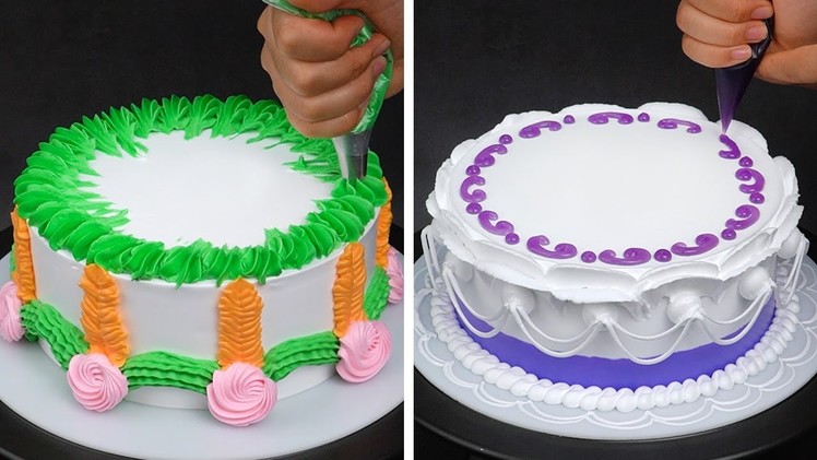 Easy & Quick Cake Decorating Tutorial for Birthday ❤️ Satisfying Chocolate Cake Decorating Ideas
