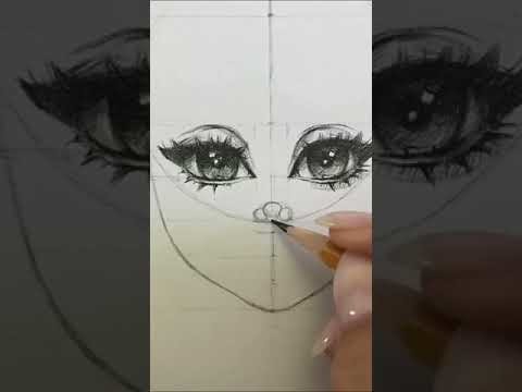 How to Draw face?  #shorts