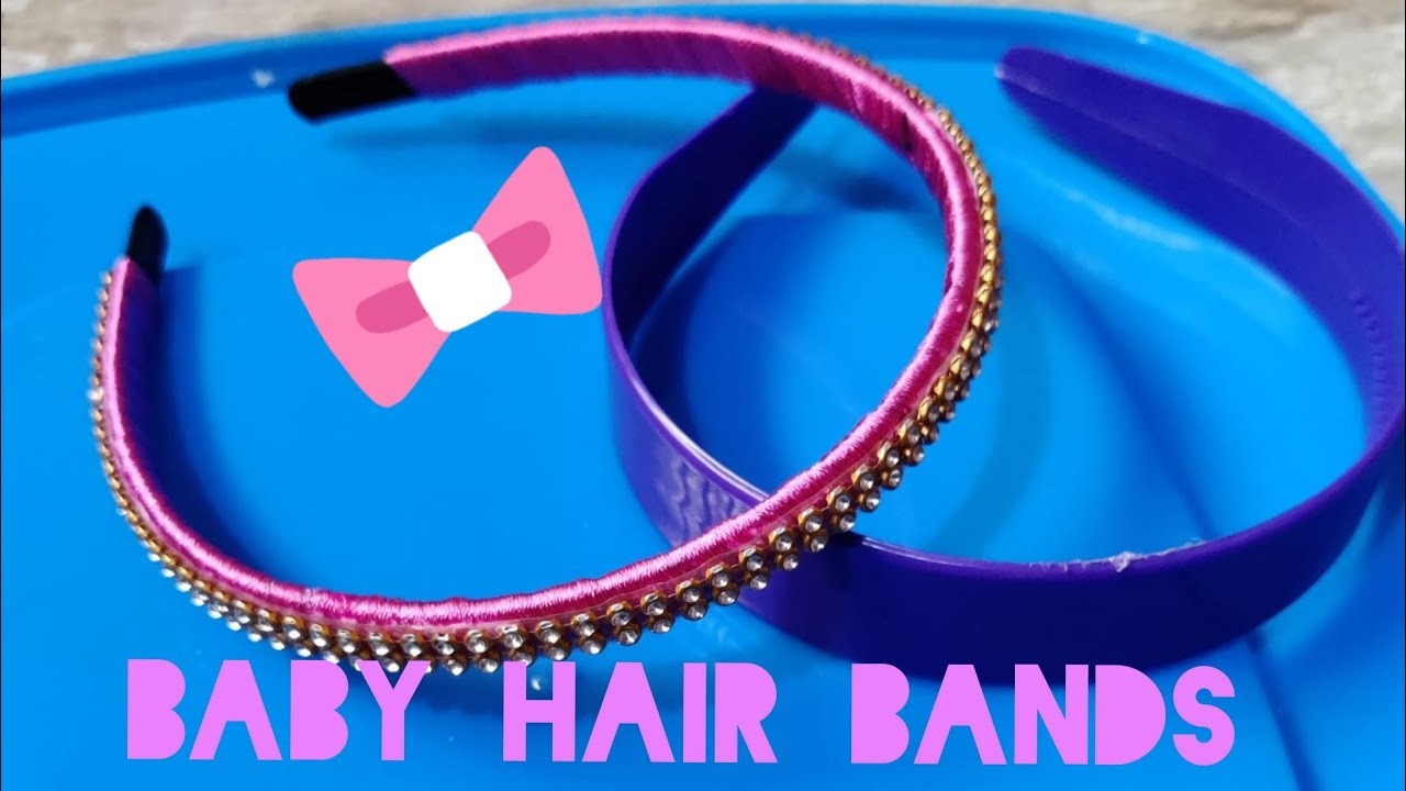 how-to-make-designer-baby-hair-bands-at-home-in-tamil-2021-handmade