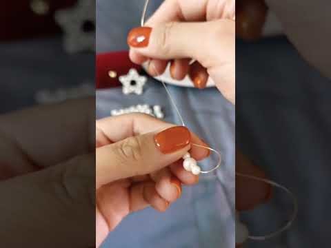 How to use pearl beads make a star diyjewelry schmuck daily updates subscribe thinks for like