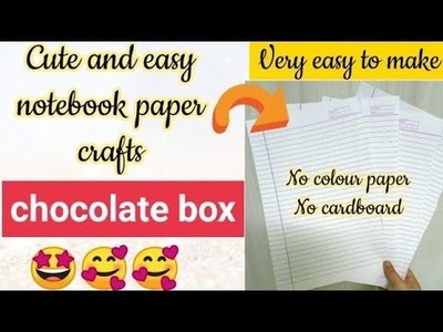 Notebook crafts.Diwali gifts.gift box.easy and simple gift idea.#shorts