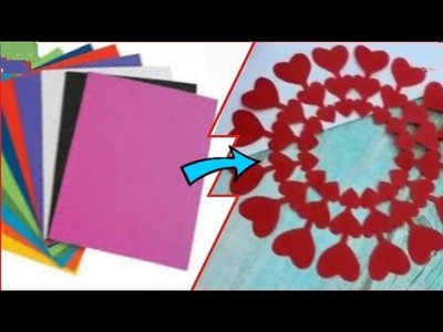 Paper craft ideas | easy paper craft ideas |colour paper craft | #shorts