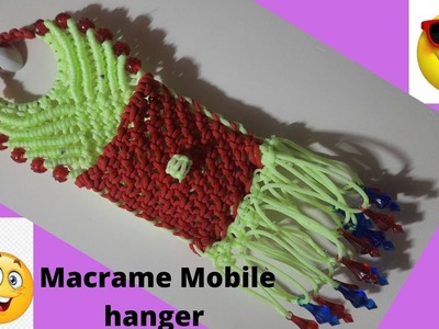 Very Easy & Simple Macrame Mobile Hanger