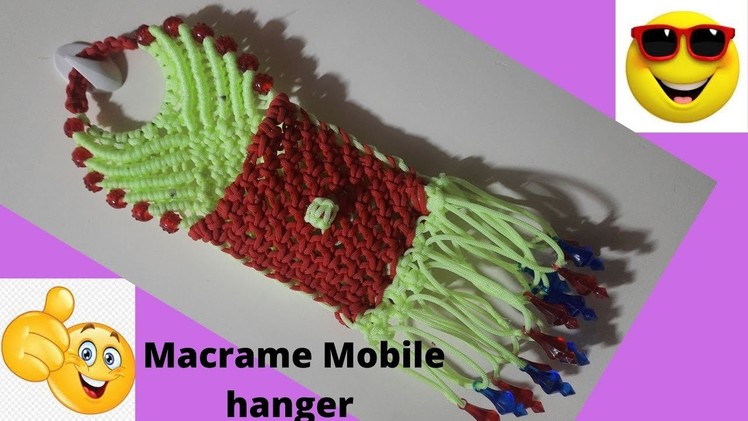 Very Easy & Simple Macrame Mobile Hanger