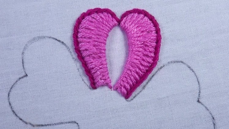 Hand embroidery all new cable plait stitch variation amazing flower design with easy tutorial