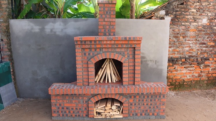 How To Build Outdoor Fireplace - DIY Construction Your Own Masonry Fireplace