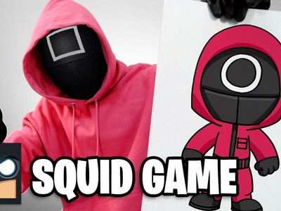 How To Draw Squid Game | Worker Guard