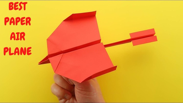 How To Make a  Paper Aeroplane that flies 1000 feet | How To Make a Paper Airplane in 2021