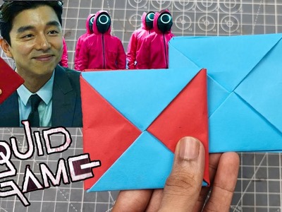 How to make Ddakji | Squid Game (Origami)