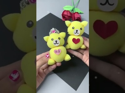 How to make teddy bear at home | DIY Mini Teddy Bear No sew tutorial | teddy bear making